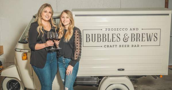 Cassidy Hartman & Krysten Faehnrich – Co-Owners, Bubbles & Brews ND